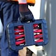 image 9 of Dekton 58pc Magnetic Torx Pozi Hex Slotted Phillips Screwdriver Bit Set Storage