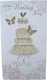 image 2 of On Your WEDDING DAY A 'cake & butterflies Second Nature Handmade Card