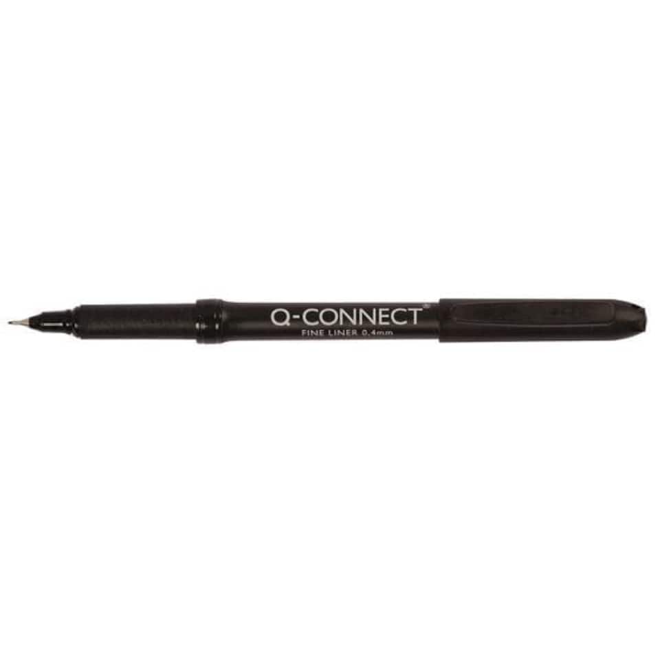 image 1 of Pack of 10 0.4mm Fineliner Black Pens