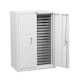 image 1 of 36 Clear Box Drawers Metal Cabinet with Door