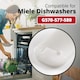 image 1 of Reliapart Basket Wheel and Holder for Miele G2 Type Dishwashers