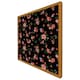 image 4 of Beautiful pink flowers (Picutre Frame) Black | L