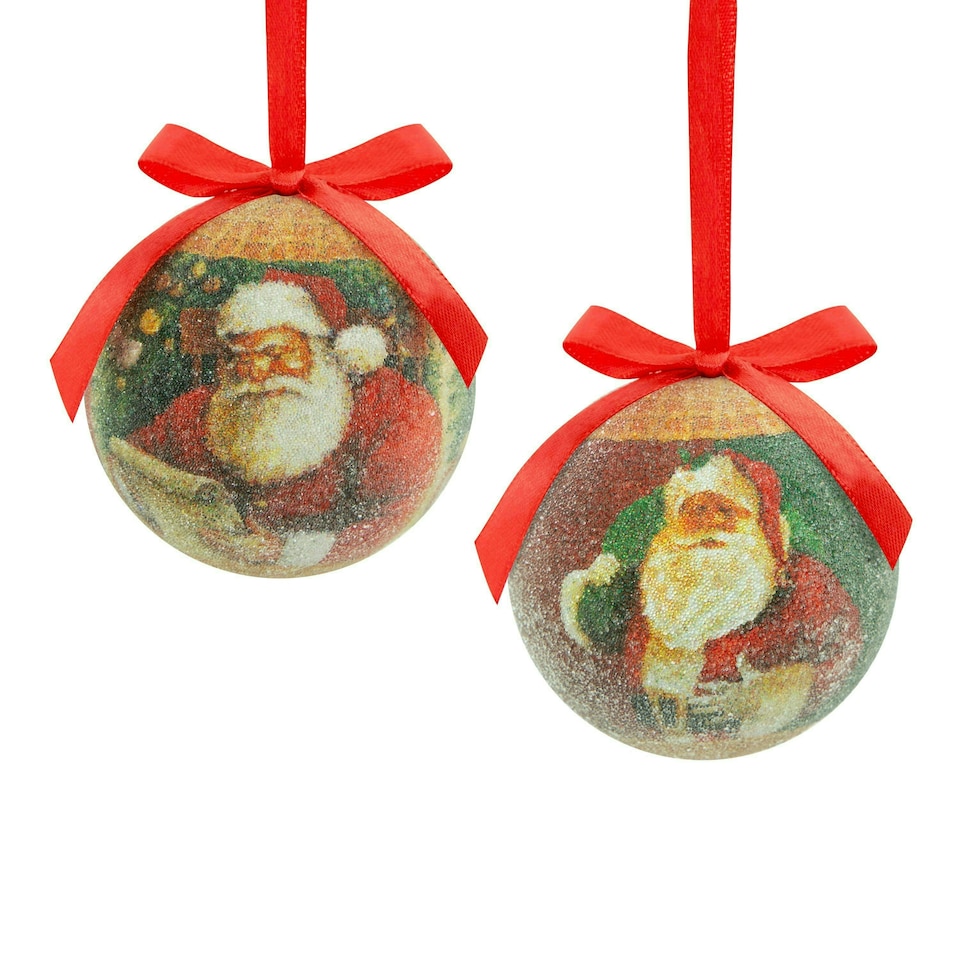 image 1 of The Christmas Workshop Set of 14 Christmas Baubles