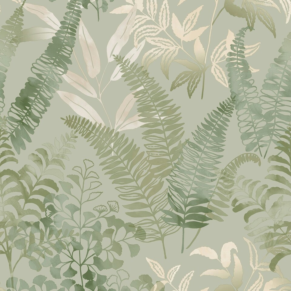 image 1 of Superfresco Easy Temptation Fresh Green Wallpaper Green | Green