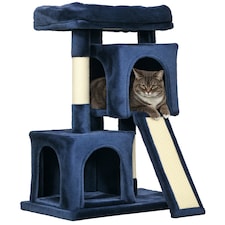 PawHut Cat Tree 81cm Indoor Cat Scratching Post Kitten Tower