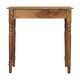 image 9 of Artisan Furniture Solid Wood Oakish Turned Leg Writing Desk