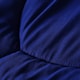 image 5 of OHS Quilted Embossed Patterned Soft Plump Coverless 7.5 Tog Washable Duvet Cover and Pillowcase Bedding Set | Blue | Blue Football | Double