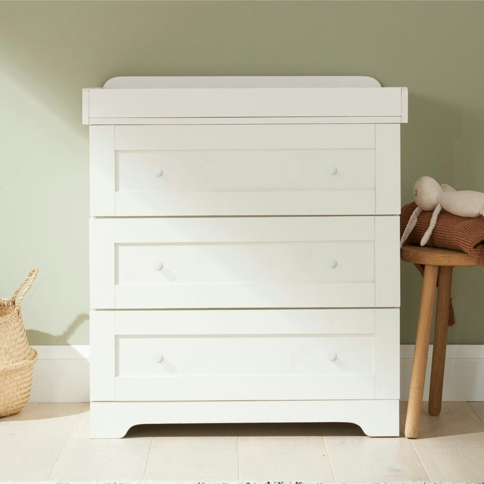 image 1 of Tutti Bambini Rio Chest Changer - White