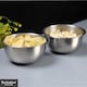 image 4 of Bucingham Pack of 2 deep Salad Mixing Bowls Matt Finish14 cm , 0.7 Litre
