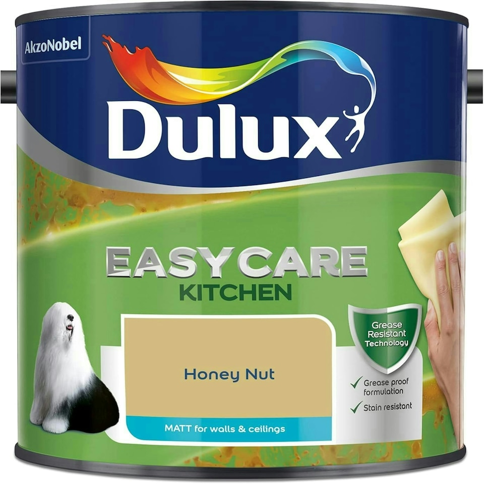 image 1 of Dulux Easycare Kitchen Matt 2.5L Wild Primrose