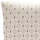 image 3 of Berkeley Geometric Chenille 45cm x 45cm Cream Cushion Set of 4 Cream | Cream & Beige | 45cm x 45cm x 10cm