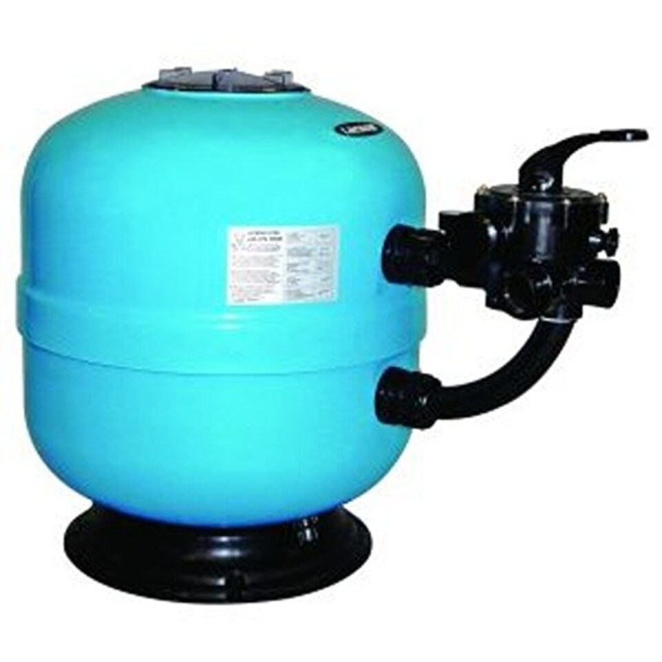 Certikin Lacron Side Mount Filters ZZ2354 | 20 inch tank, MPV, pressure gauge, 100kg sand