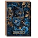 image 1 of Gold Nature Floral Jungle Woman Leopard Thank You Her Card