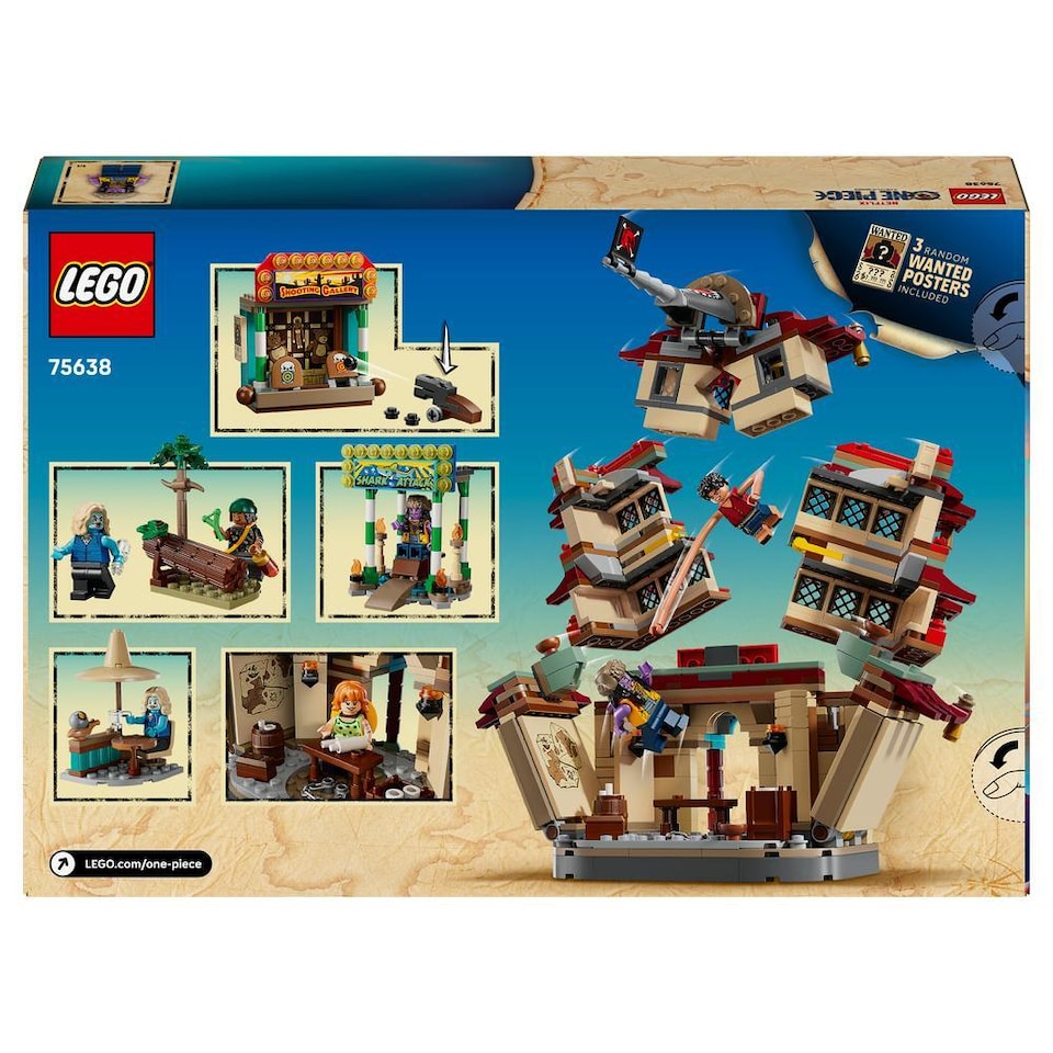 image 1 of Lego One Piece Battle At Arlong Park 926 Piece Set