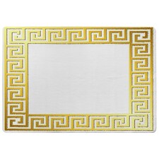 Golden Greek Ornamental Frame (Rug) Gold | Medium: 80x150cm