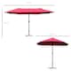 image 6 of Outsunny 4.6M Garden Patio Umbrella Canopy Parasol Sun Shade w/ Base Off White