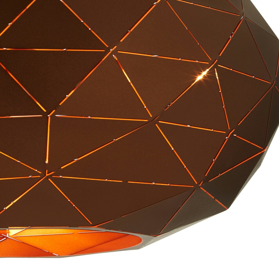image 1 of Interiors by Premier Medium Coffee Finish Pendant Light