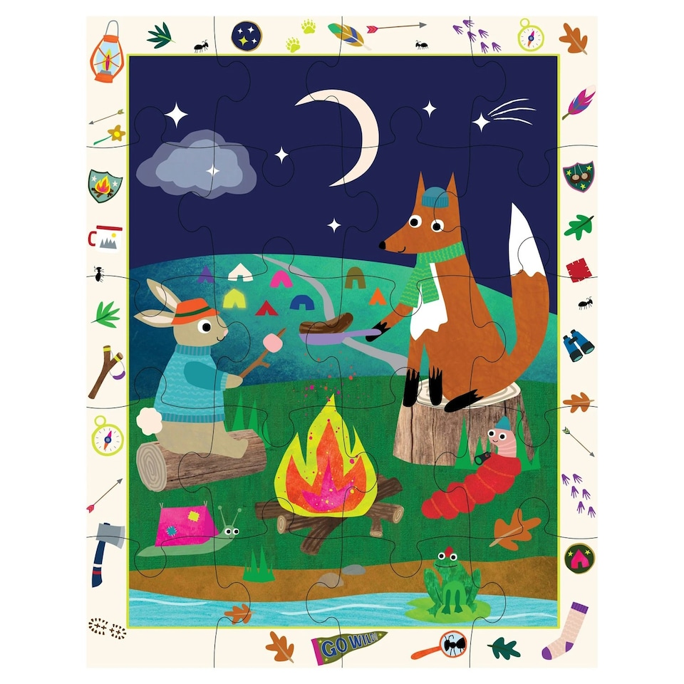 image 1 of Floss & Rock Magnetic 4 in 1 Activity Book - Adventure Multi | One Size