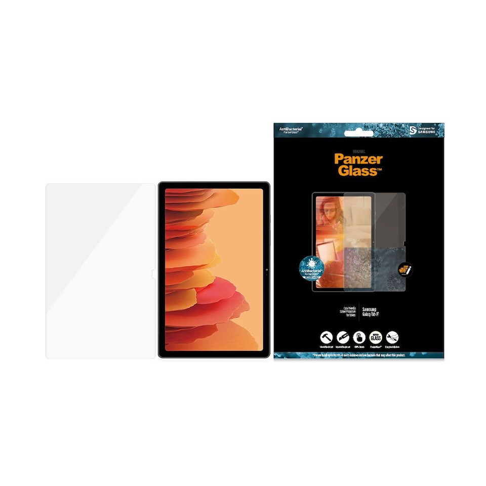 image 1 of Panzer Glass Case Friendly Screen Protector for Samsung Galaxy Tab A7 - 7244