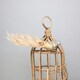 image 3 of Decorative Gold Lyre Bird With Clip - 30cm