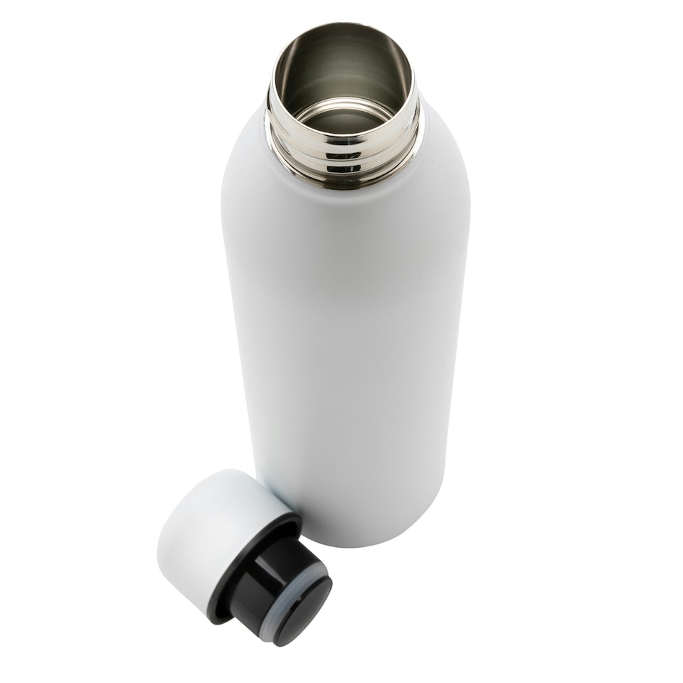 image 1 of XD Collection Recycled Stainless Steel 500ml Thermal Flask - White - One Size (UTXD208) | Multi | 500ml