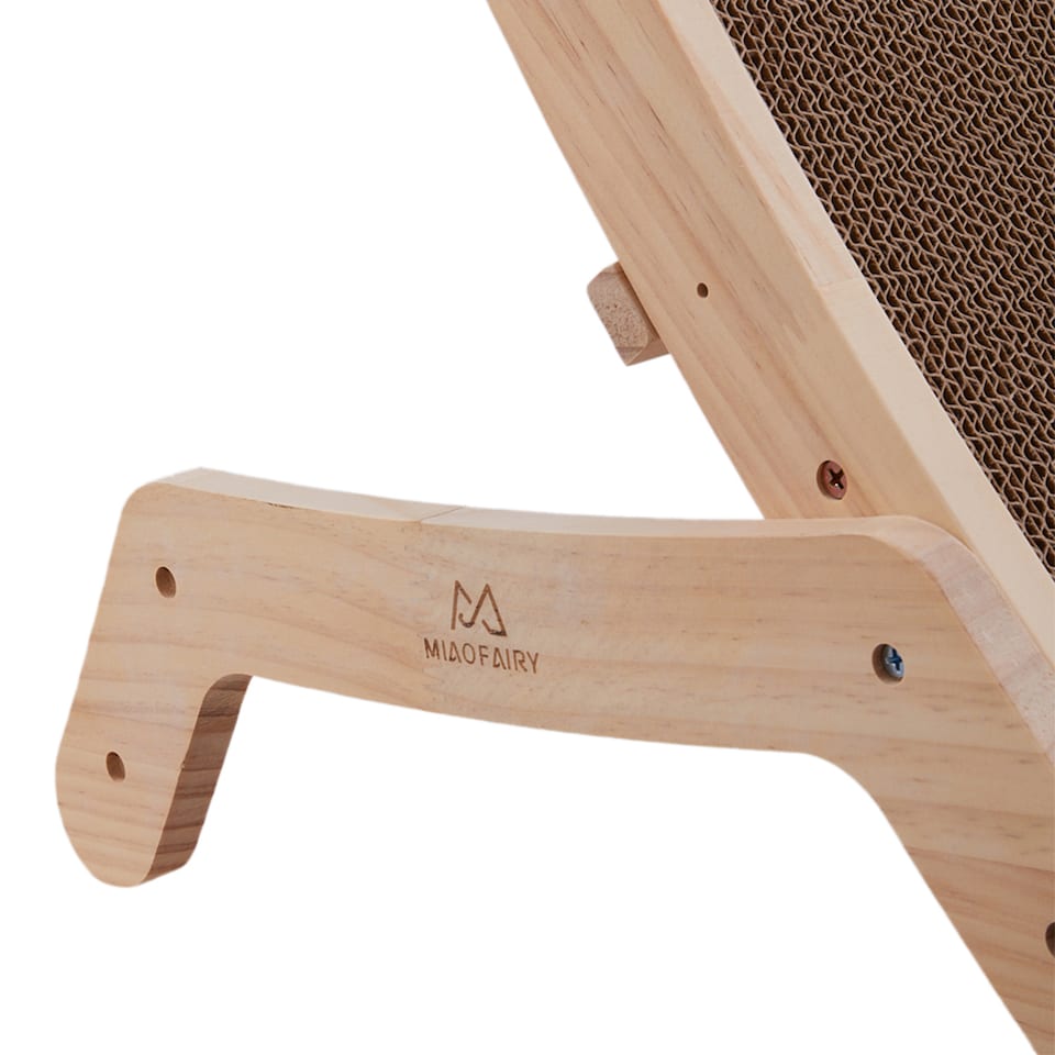 image 1 of Living and Home Versatile Reusable Cat Scratcher Bed | Brown | M