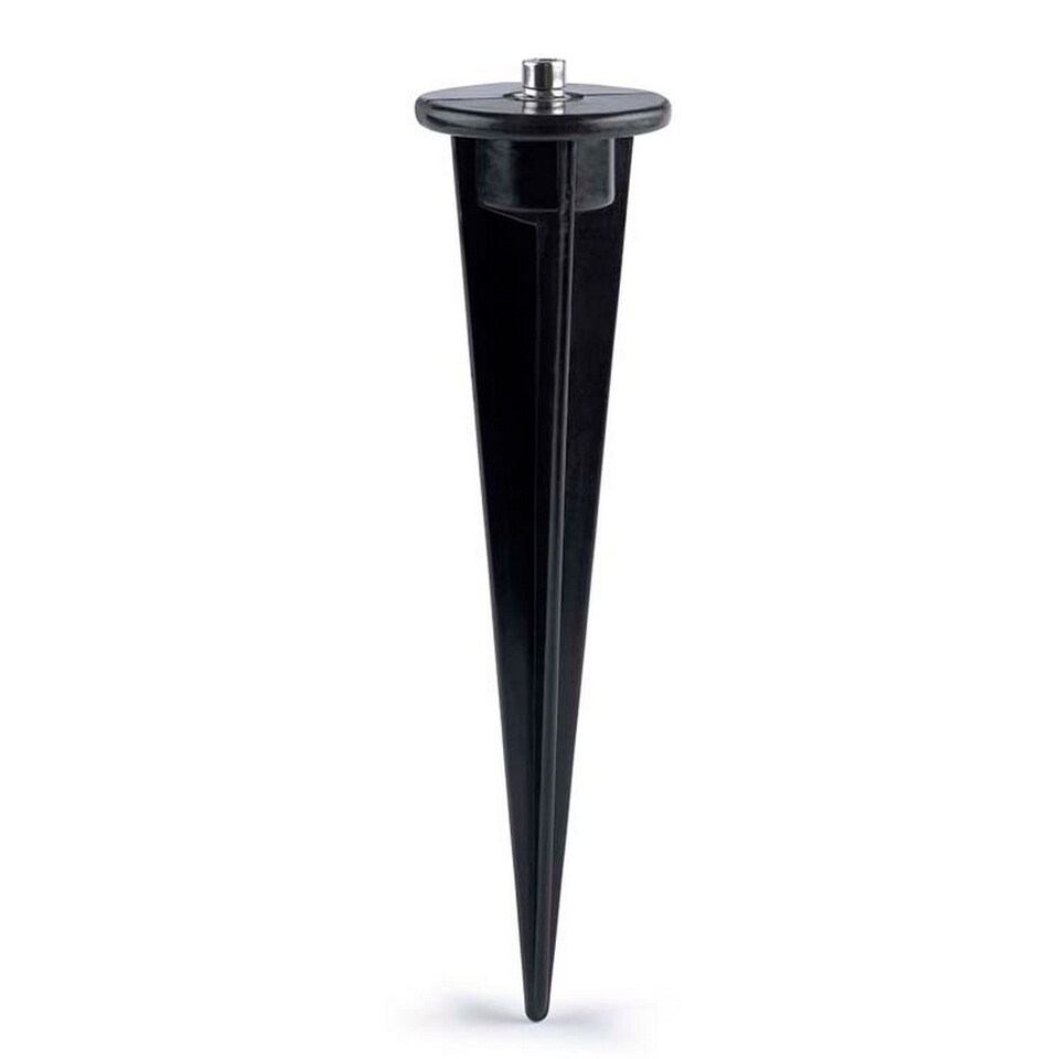 image 1 of Hubble 1 Light Outdoor Spotlight Black IP65, GU10