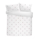 image 4 of Appletree Dot Garden Duvet Cover Set White with Pink Dots