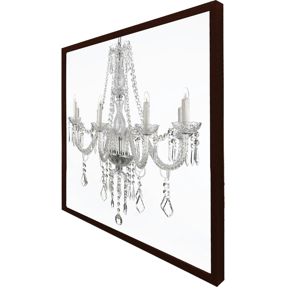 image 1 of Chandelier (Picture Frame) Brown | Oak | XS