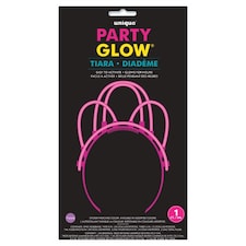 Assorted Colors Glow Tiara