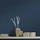 image 3 of Denzo Linen Effect Navy Wallpaper