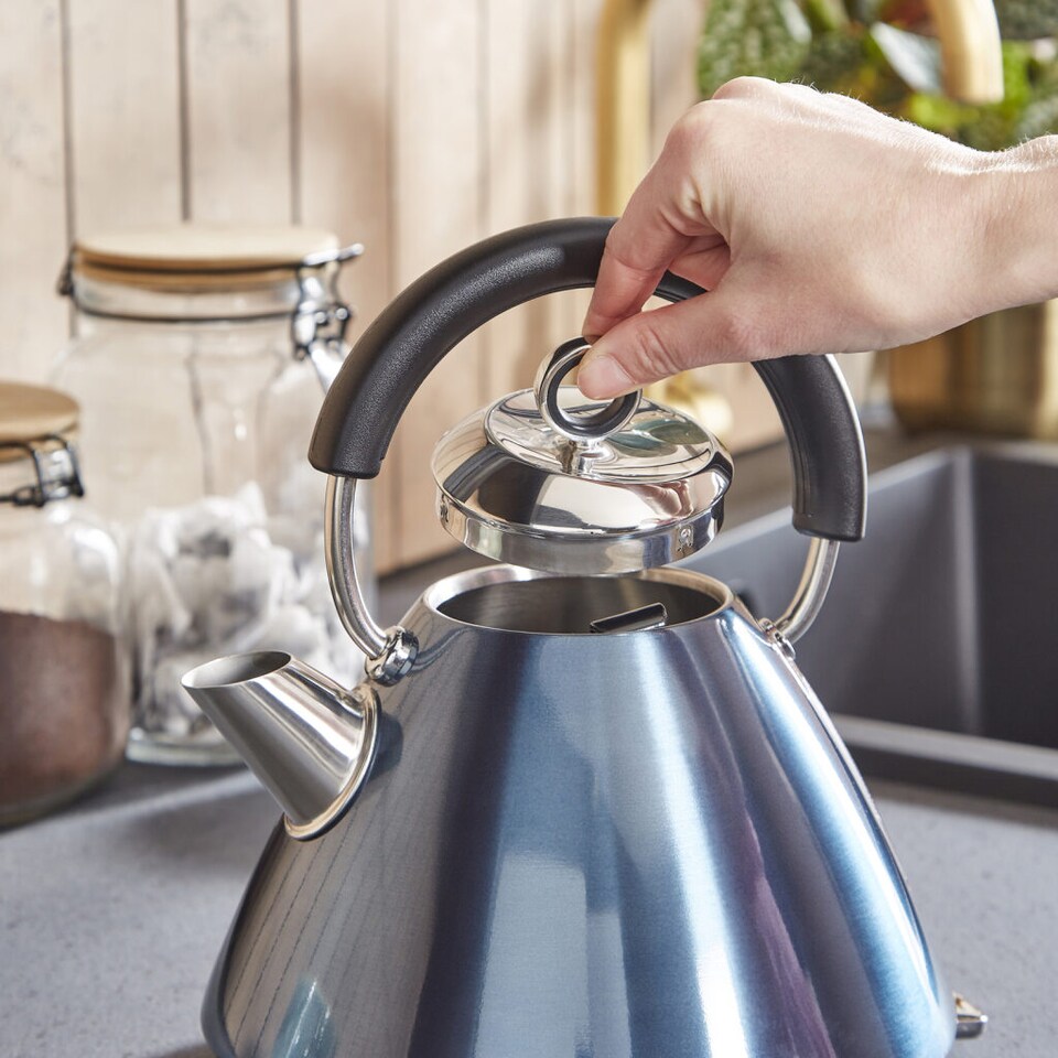 image 1 of Morphy Richards Accents Blue Kettle & Toaster Bundle