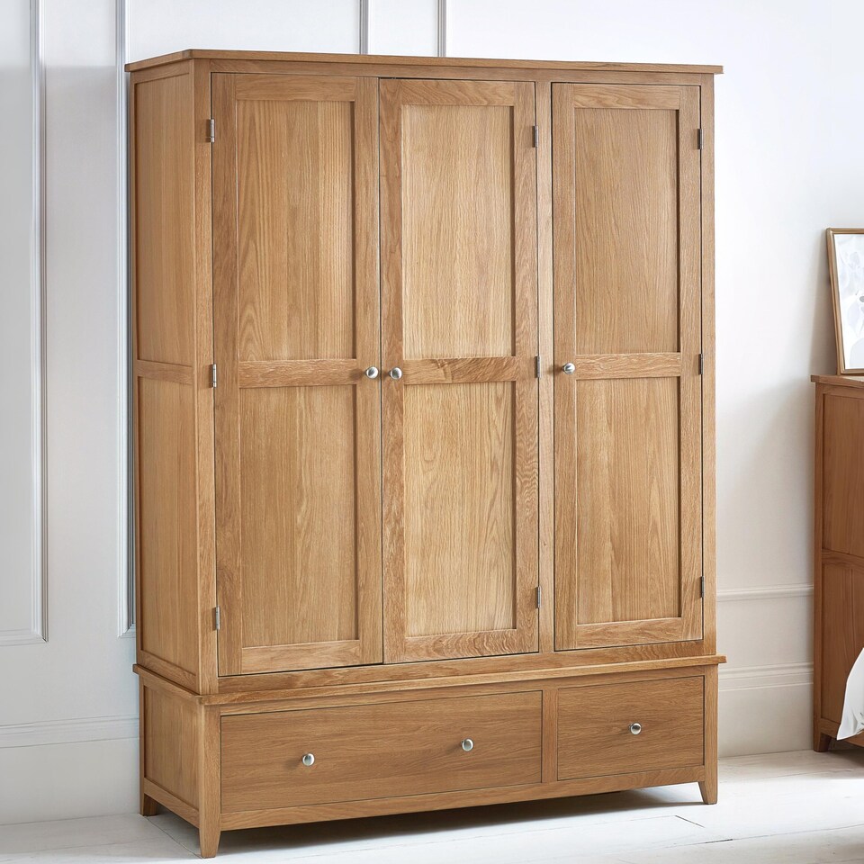 image 1 of Mallory 3 Door Wardrobe
