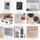 image 2 of Kidoz Signature Wooden Play Kitchen for kids - Role Play Kitchen - White