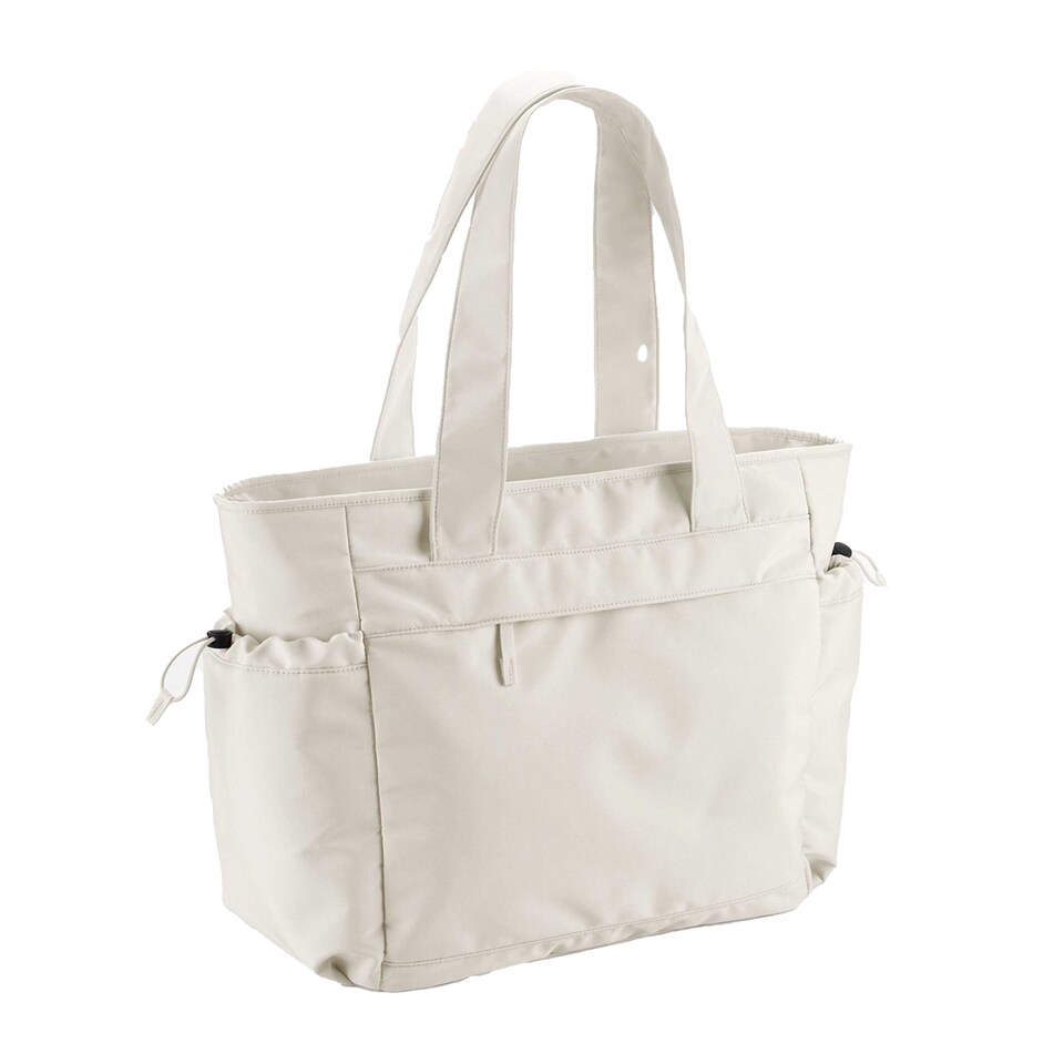 image 1 of Quadra Studio Oversized Tote Bag | Grey | Natural Stone | One Size | 1