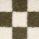 image 9 of Soft Cream Checkerboard Rug Living Room Bedroom Hallway Area Thick Modern 120cm x 170cm | Cream | Cream | 120cm x 170cm