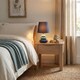 image 5 of Ceramic Pebble Table Lamp with Midnight Blue Teal and Duck Egg Colours