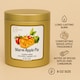 image 2 of Mainstays Warm Apple Pie Gold Scented Candle 8oz (226g)