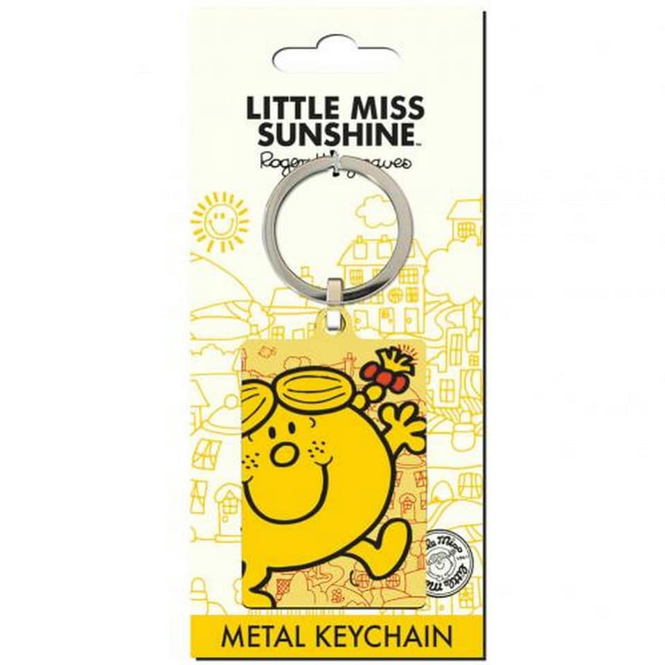 image 1 of Little Miss Sunshine Key Ring - Yellow - One Size