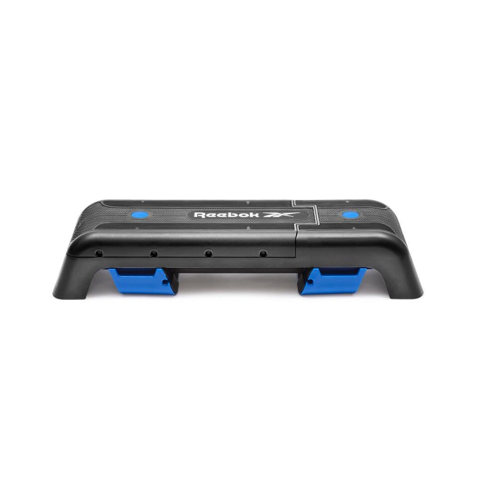 image 1 of Reebok Deck Adjustable Workout Platform & Bench, Blue/Black | Multi | Blue/Black