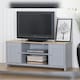 image 2 of Large Wooden TV Unit in Grey