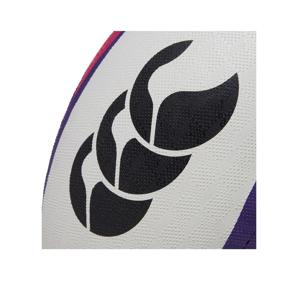 image 1 of Canterbury Mentre Rugby Ball (5) (White/Violet)