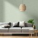 image 3 of Muriva Darcy James Collection Linen Textured Wallpaper - Green - One Size Green