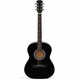 image 2 of Black 39 Inch Full Size 6 String Steel Strung Acoustic Guitar | Black
