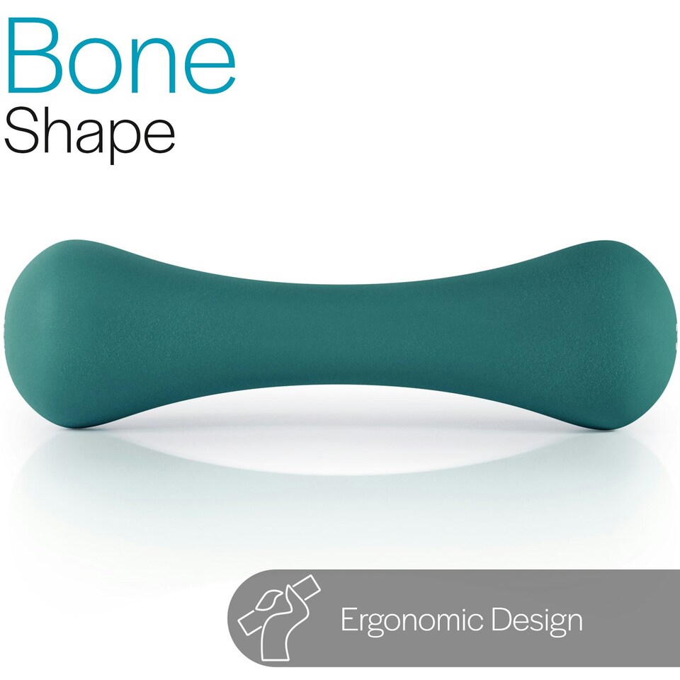 image 1 of Neoprene Bone Dumbbells (3kg)