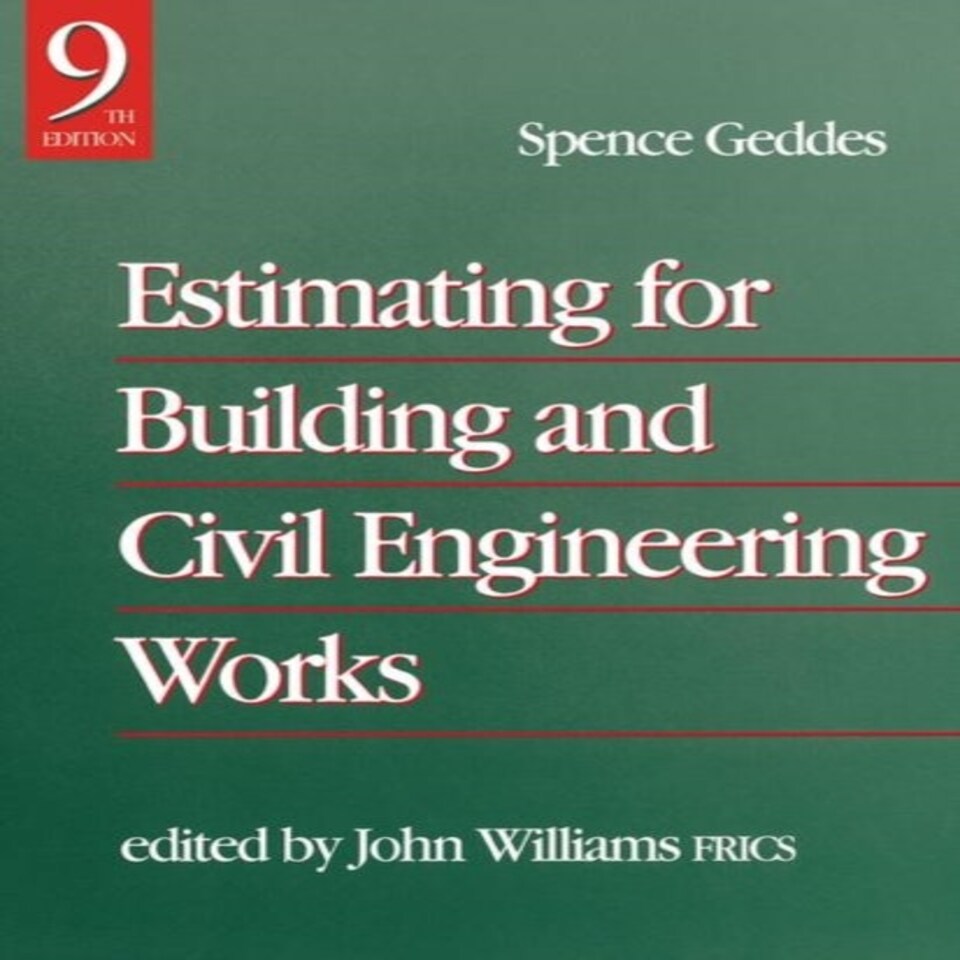 Estimating For Building Civil Engineerin