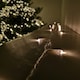 image 2 of 50 LED 5m Premier Christmas Outdoor Multi Function Battery Lights with Timer & Clear Cable in Warm White
