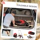 image 10 of PawHut 3 In 1 Pet Stroller, Detachable Dog Cat Travel Carriage - Red