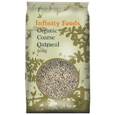 Oatmeal - Organic Coarse Oatmeal 500g (Infinity Foods)