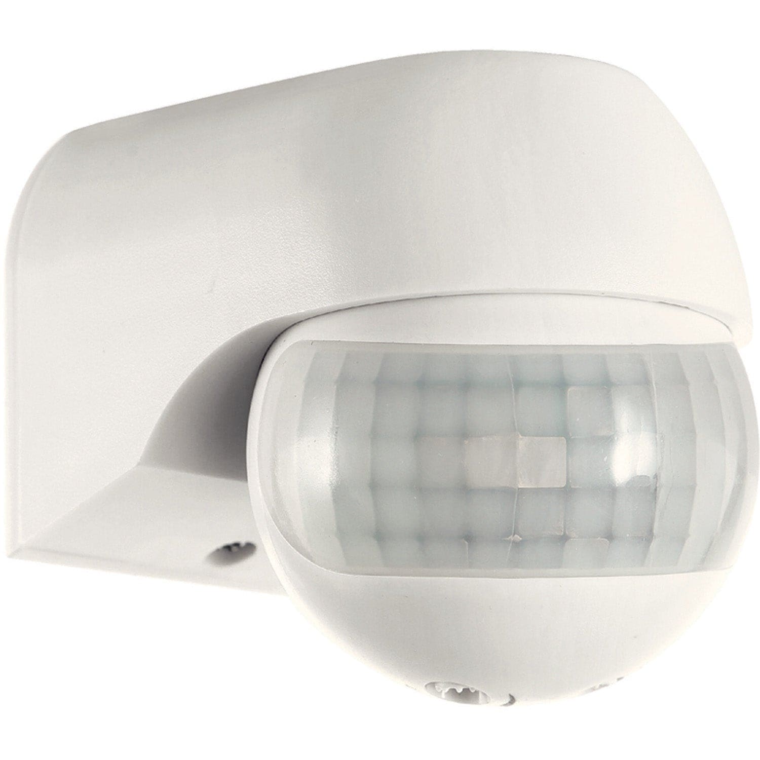 Loops IP44 Outdoor Wall Mounted PIR Light Switch 12m Range Motion Sensor 1000W White